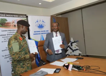 NWSC, Contracts UPDF to make and repair Water Pumps!