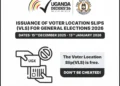 Electoral Commission urge voters to collect Voter location slips before January 13, 2026!
