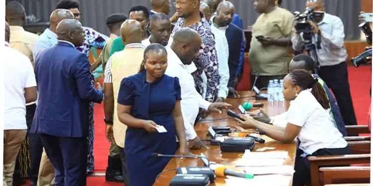 Electoral Commission Trains Lawmakers on New Biometric Voting System!
