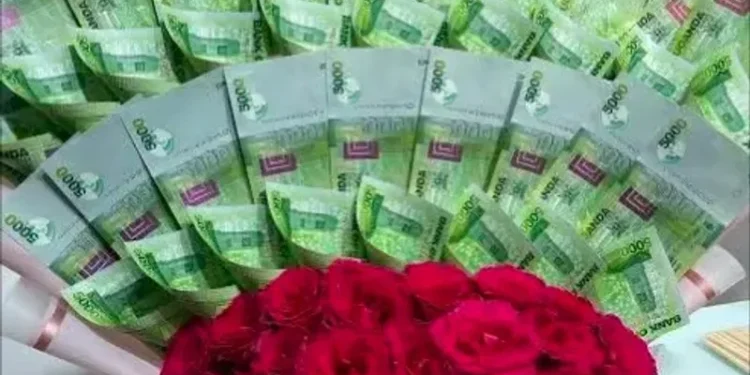 Bank of Uganda Warns Against Using Shilling Notes in Bouquets and Decorative Gifts!