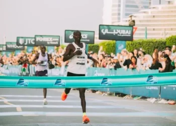 Joshua Cheptegei Wins 2026 Burj2Burj Dubai Half Marathon in Thrilling Sprint Finish!