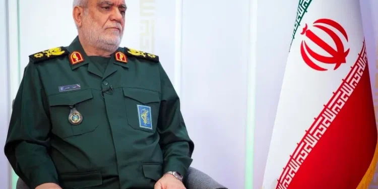 IRGC intelligence chief Majid Khademi pictured in February 2026. (Photo credit: Khamenei.ir/via Wikimedia Commons)